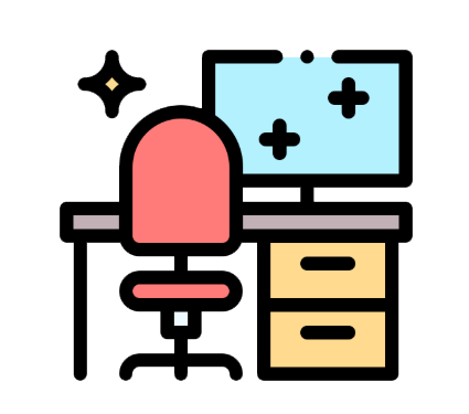 office cleaning Office cleaning service icon